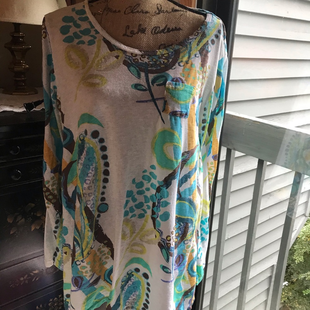 Fresh Produce tunic top 1x